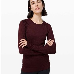 Lululemon Rest Less Pullover - Garnet